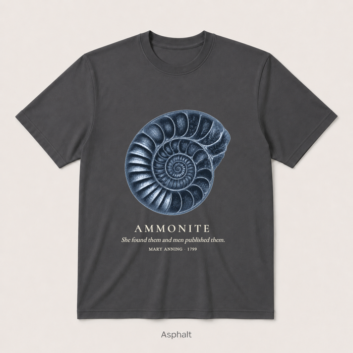 Ammonite - Mary Anning — Asphalt