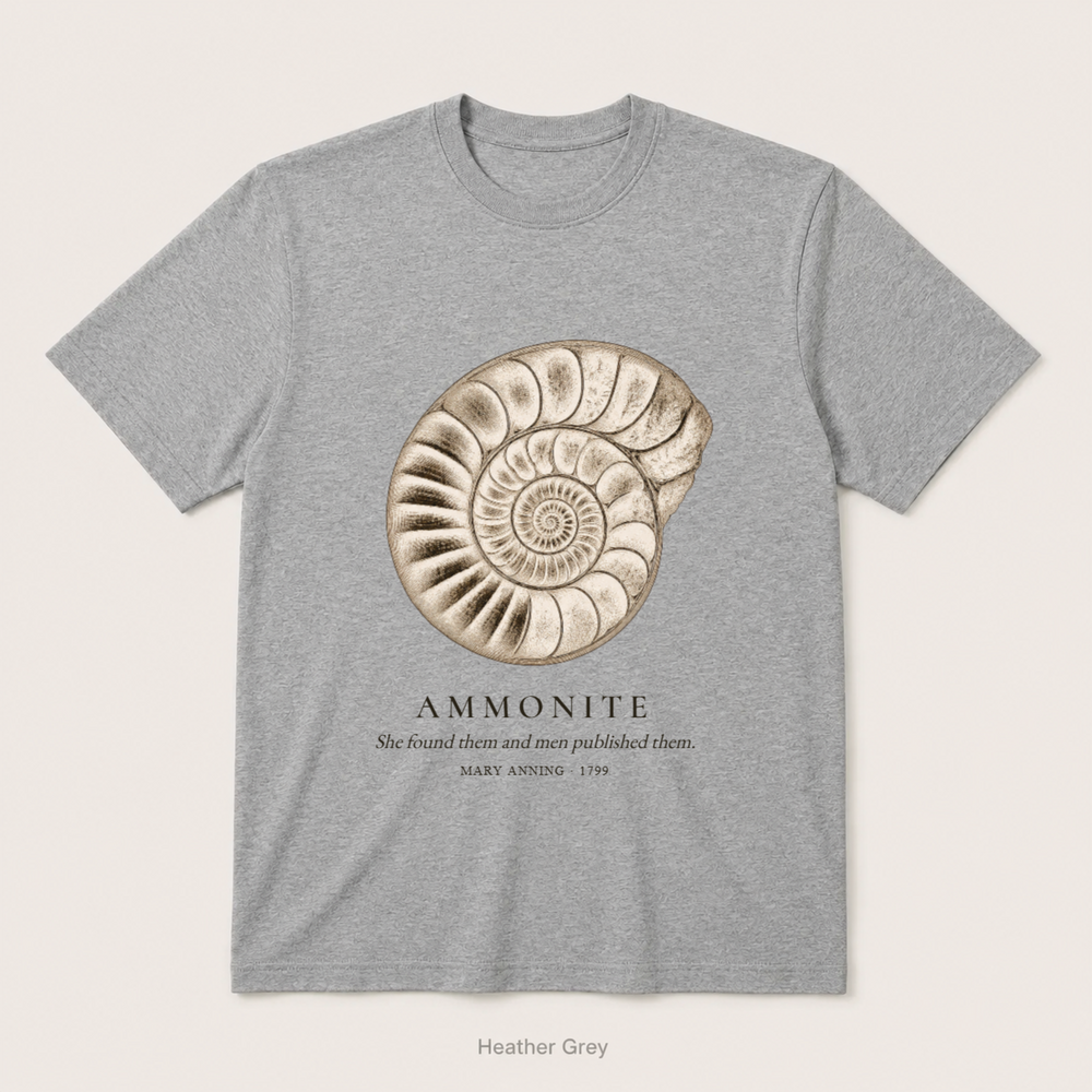 Ammonite - Mary Anning — Heather Grey