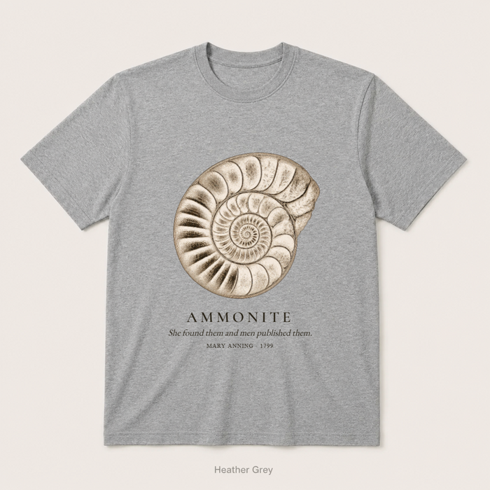 Ammonite - Mary Anning — Heather Grey
