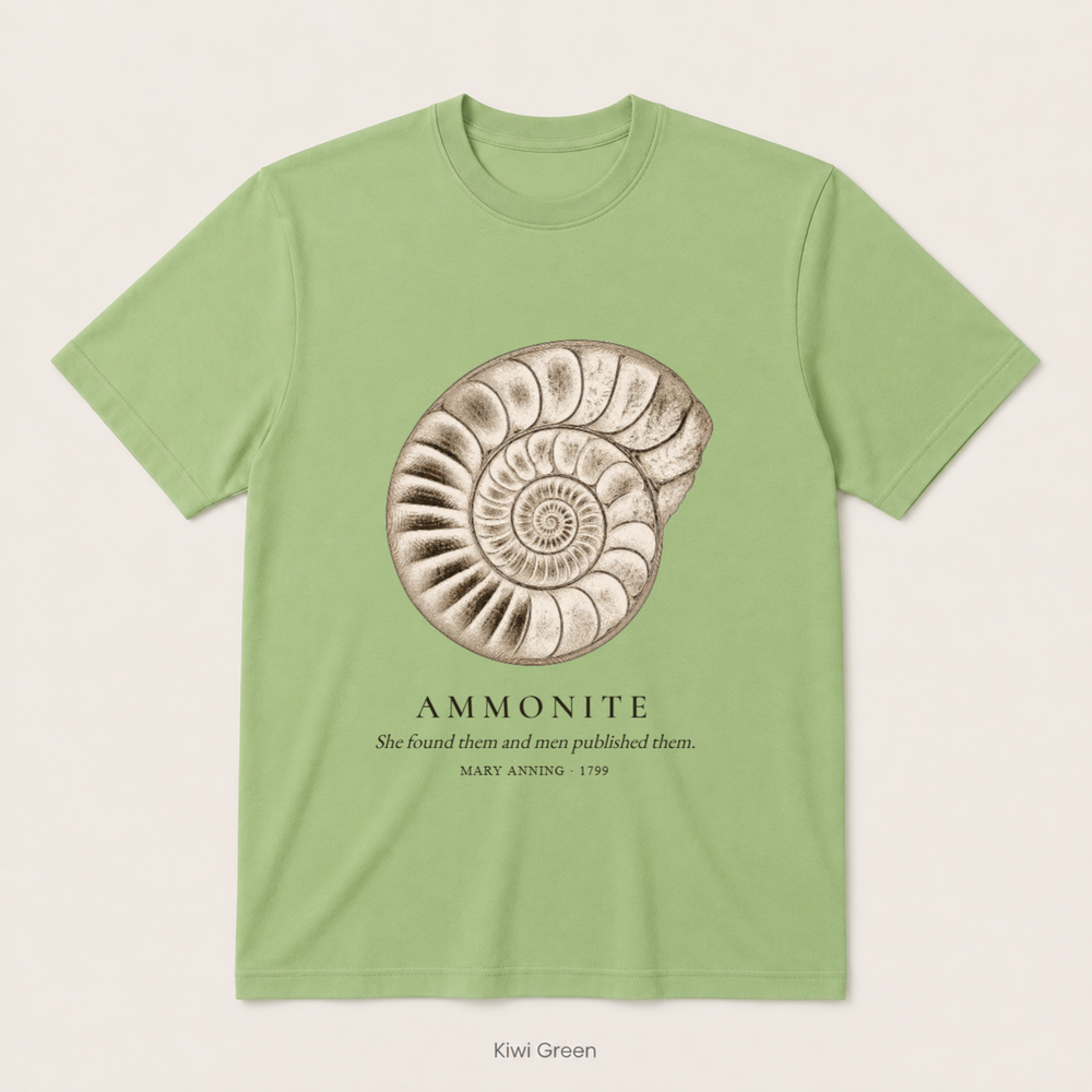 Ammonite - Mary Anning — Kiwi Green