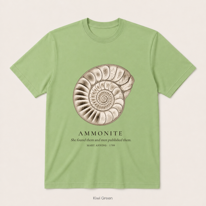 Ammonite - Mary Anning — Kiwi Green