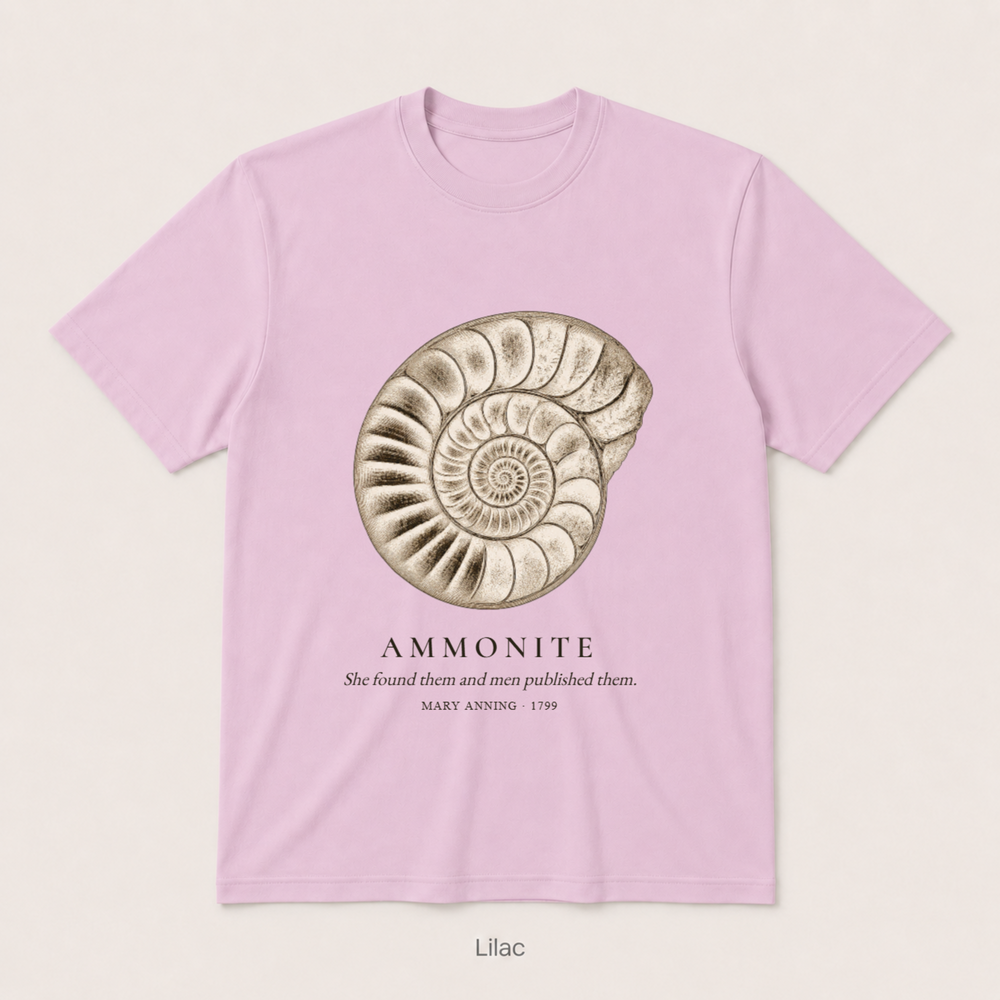 Ammonite - Mary Anning — Lilac