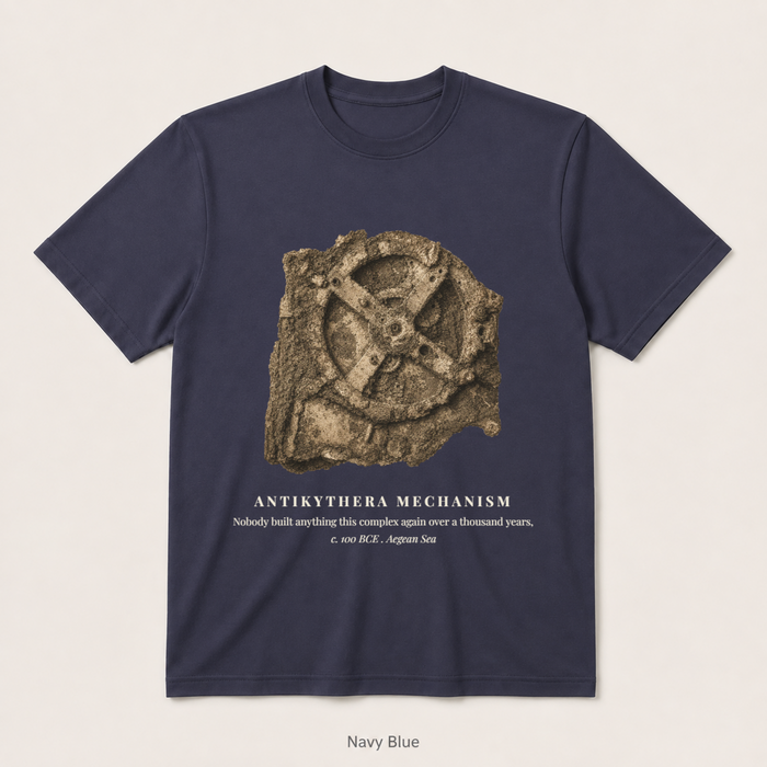 Antikythera Mechanism — Navy Blue