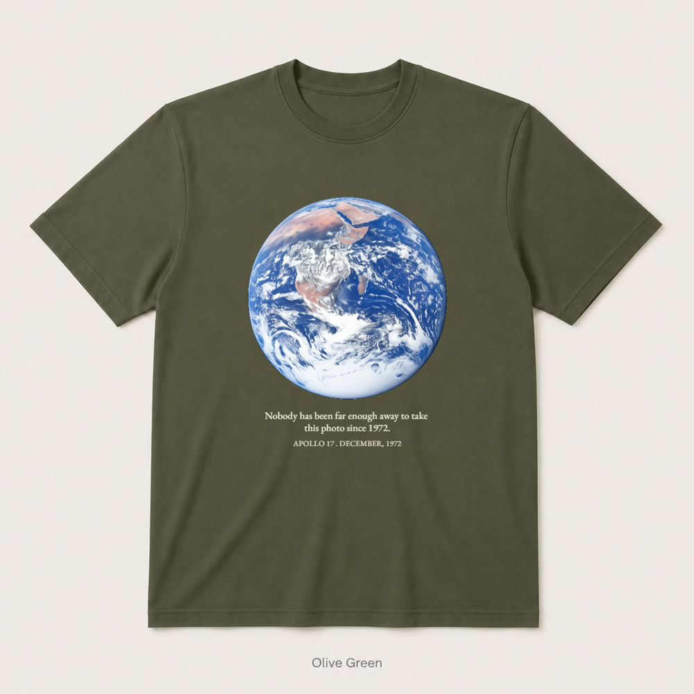Blue Marble — Olive Green