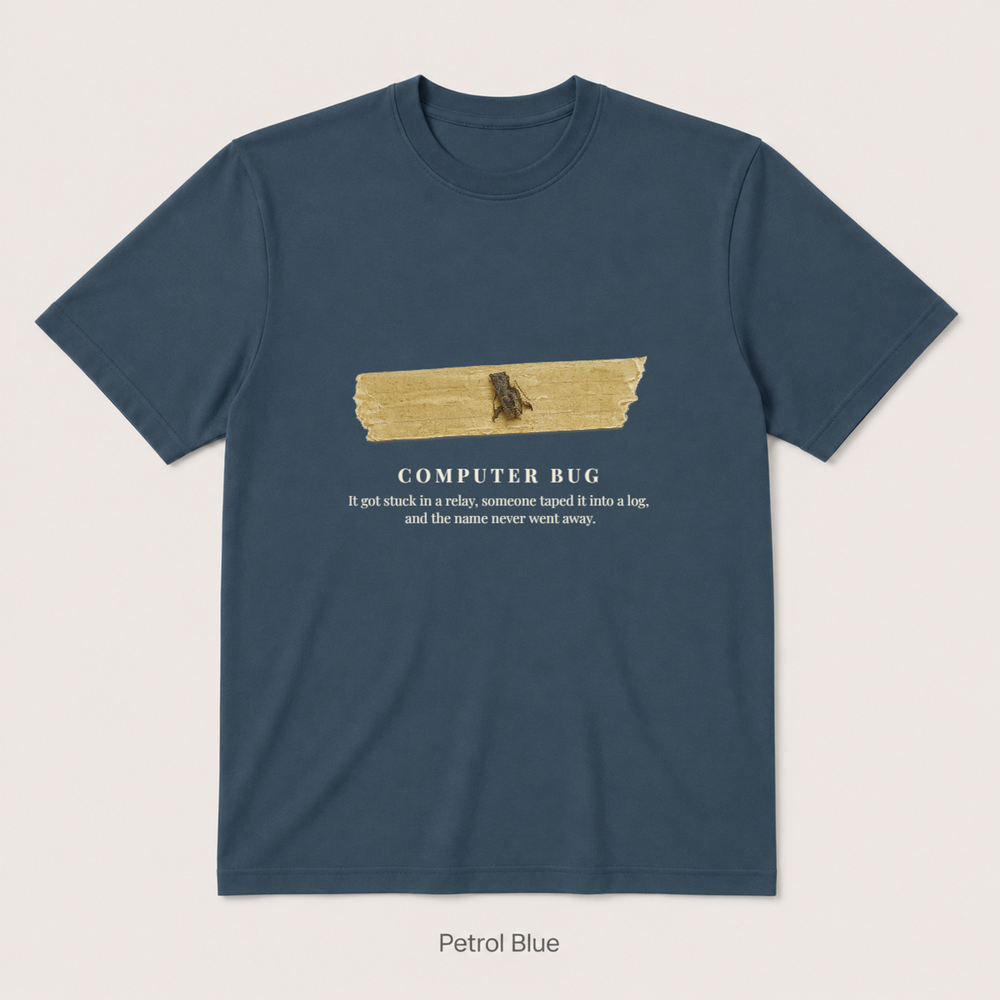 Computer Bug — Petrol Blue
