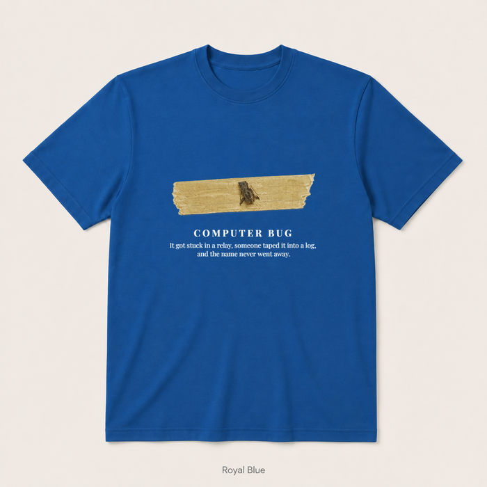 Computer Bug — Royal Blue
