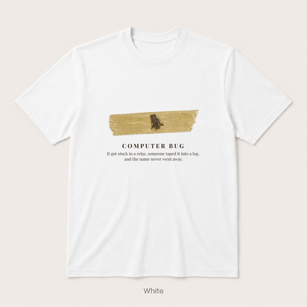 Computer Bug — White