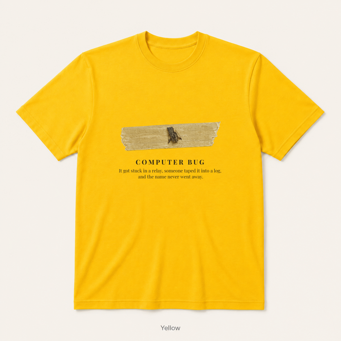 Computer Bug — Yellow