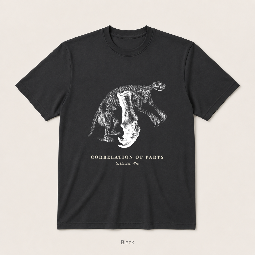 Corelation of Parts - G. Cuvier — Black