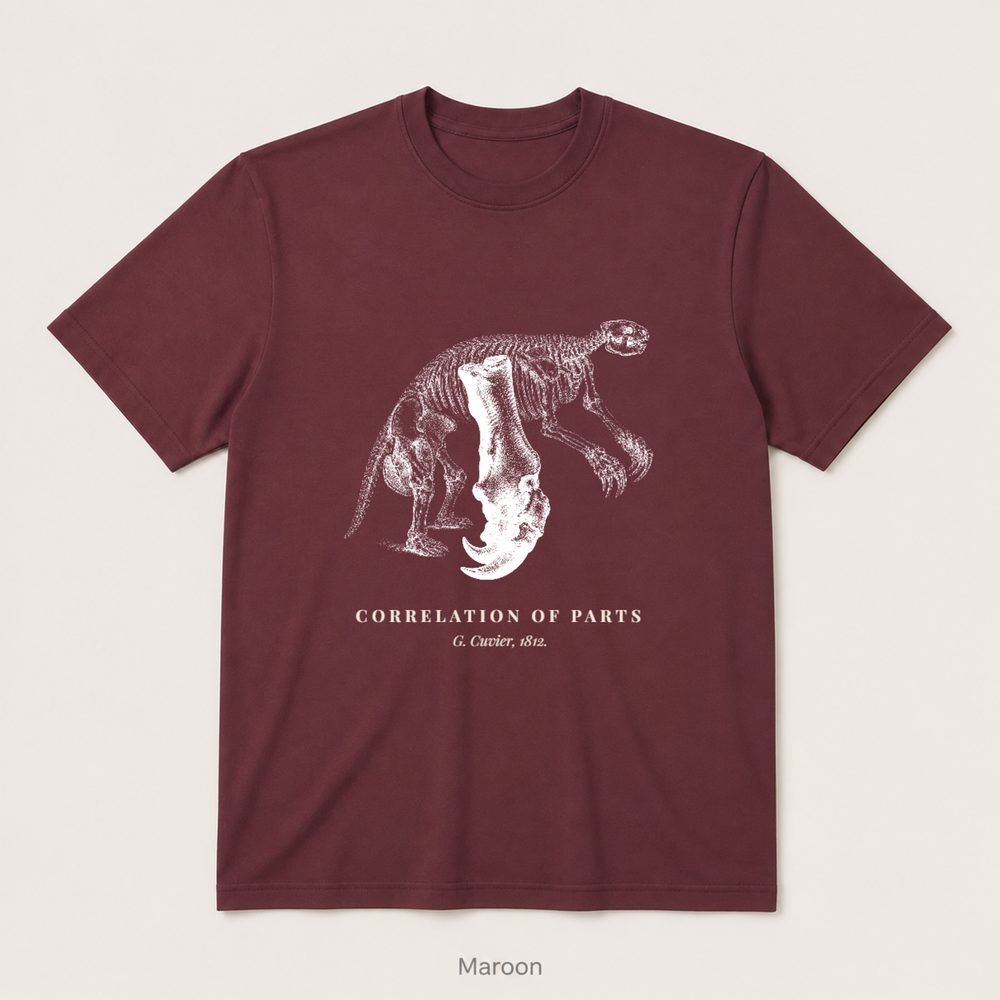 Corelation of Parts - G. Cuvier — Maroon