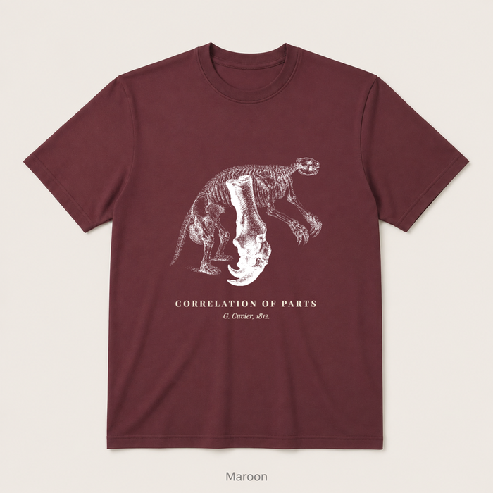 Corelation of Parts - G. Cuvier — Maroon