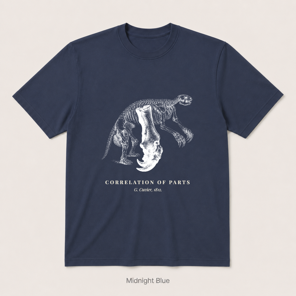 Corelation of Parts - G. Cuvier — Midnight Blue
