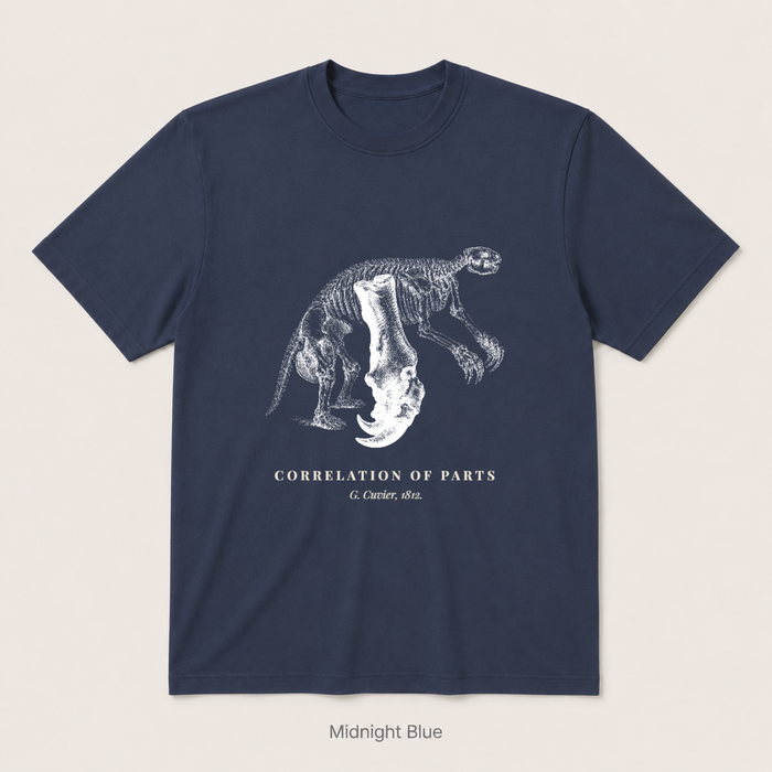 Corelation of Parts - G. Cuvier — Midnight Blue