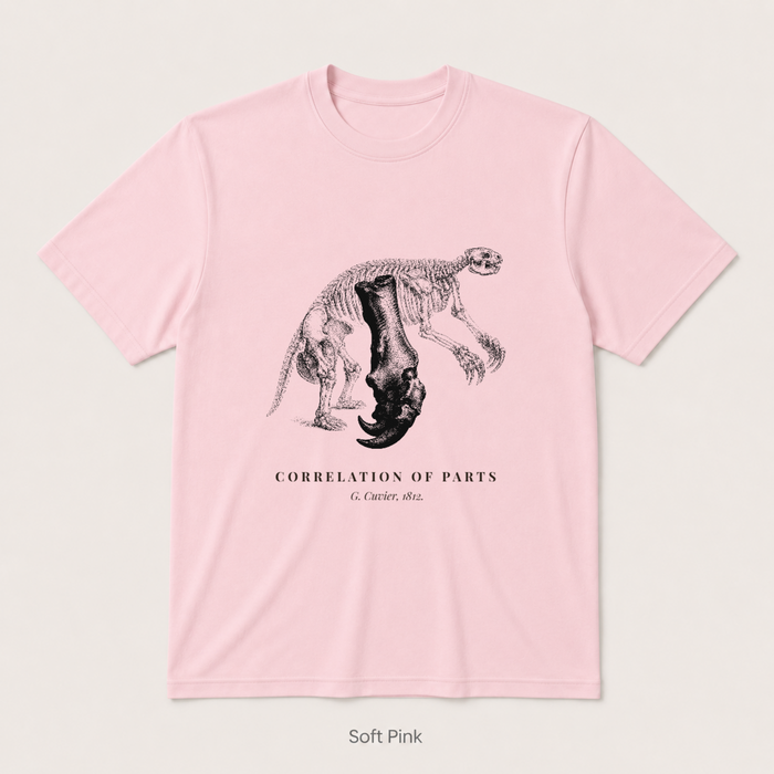 Corelation of Parts - G. Cuvier — Soft Pink