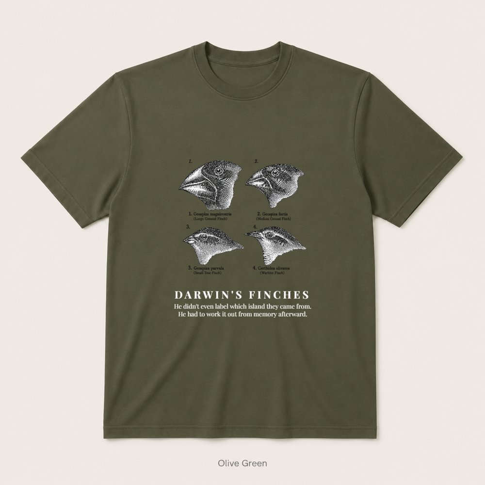 Darwin's Finches — Olive Green