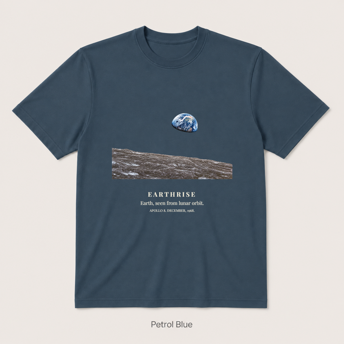Earthrise — Petrol Blue