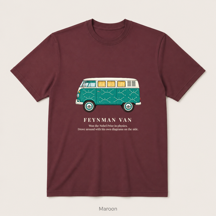 Feynman Van — Maroon