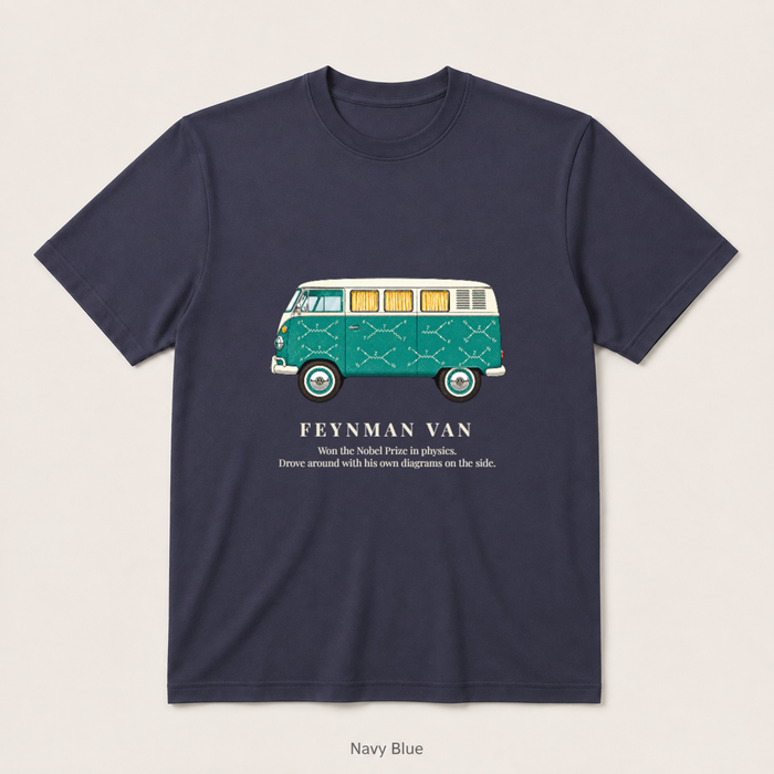 Feynman Van — Navy Blue