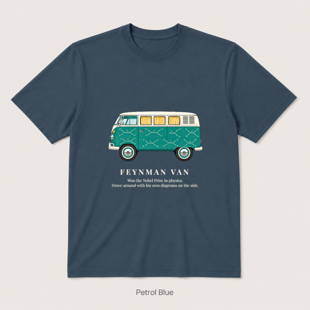 Feynman Van — Petrol Blue