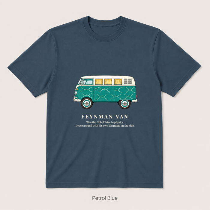 Feynman Van — Petrol Blue