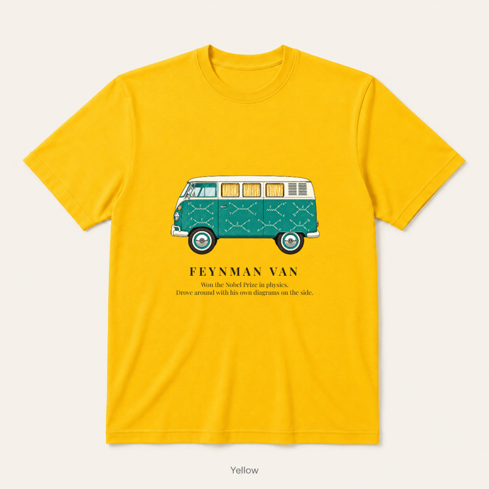 Feynman Van — Yellow