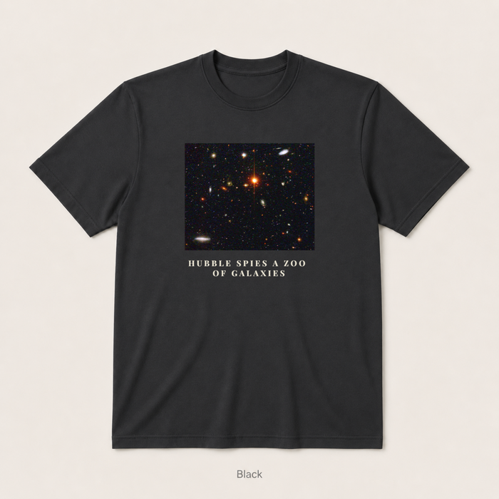 Hubble Deep Field — Black