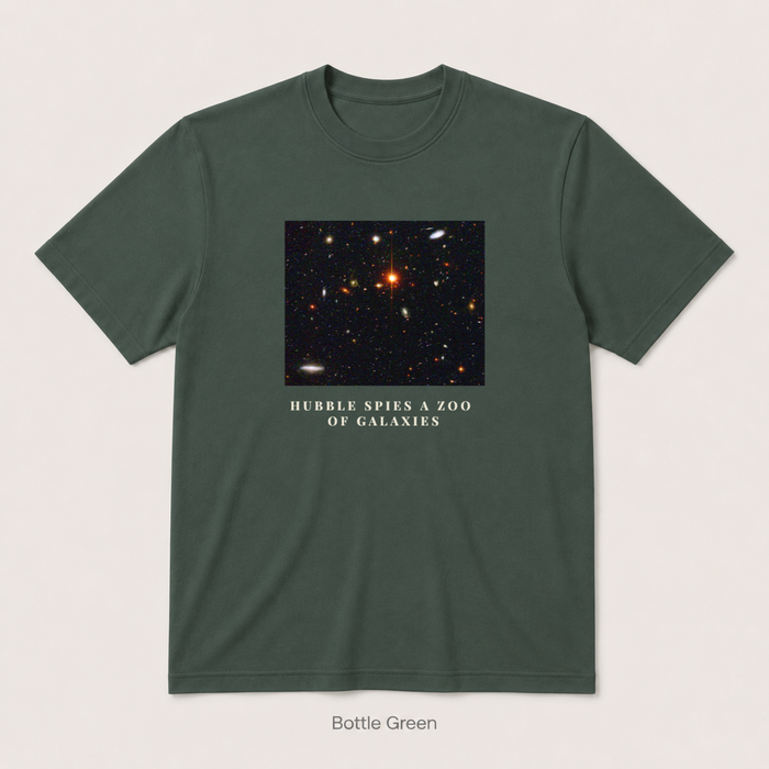 Hubble Deep Field — Bottle Green