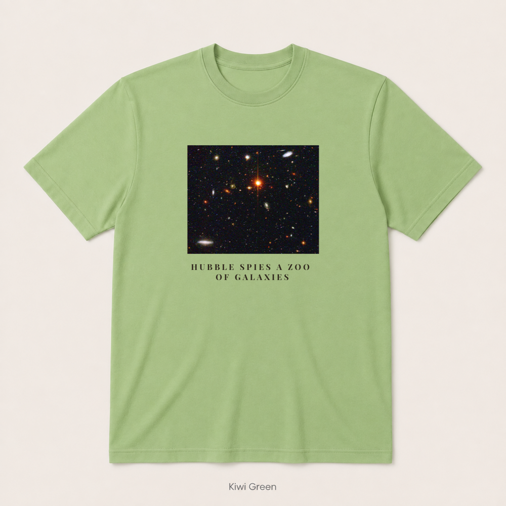 Hubble Deep Field — Kiwi Green