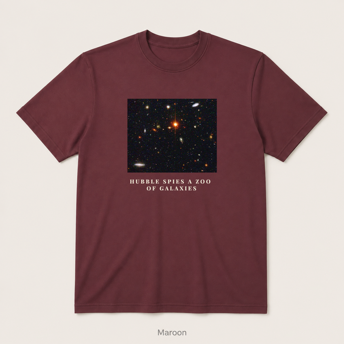 Hubble Deep Field — Maroon