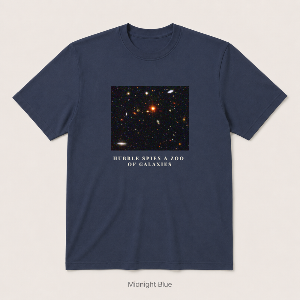 Hubble Deep Field — Midnight Blue