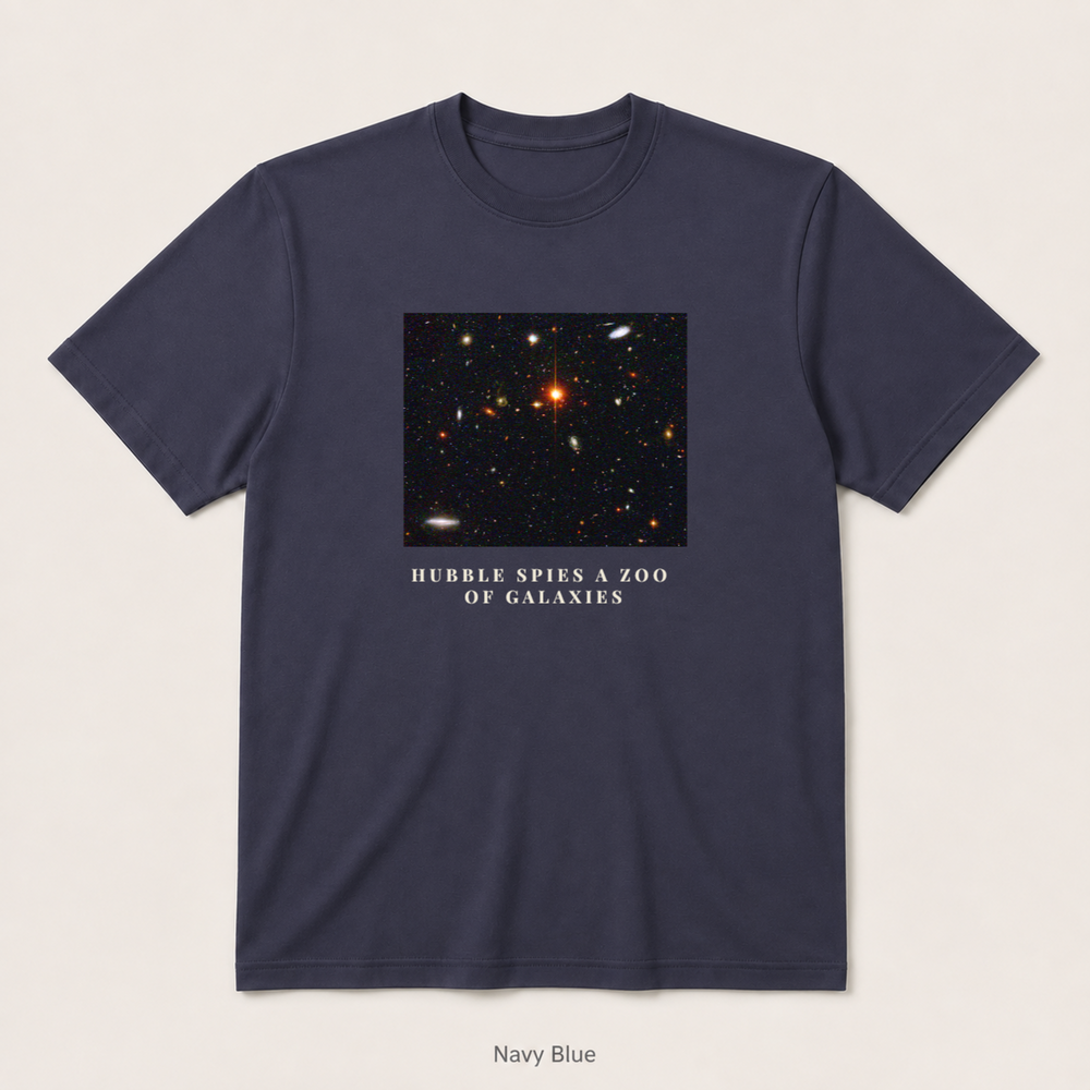 Hubble Deep Field — Navy Blue
