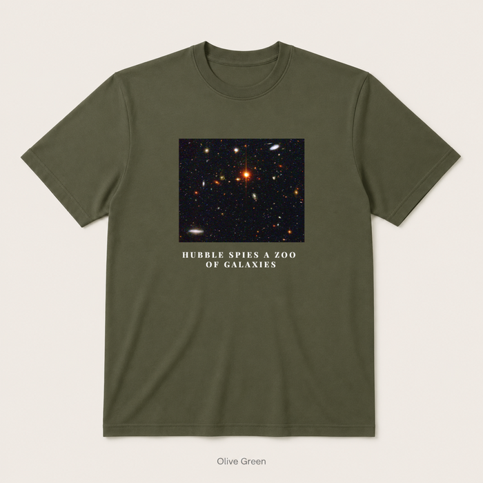 Hubble Deep Field — Olive Green