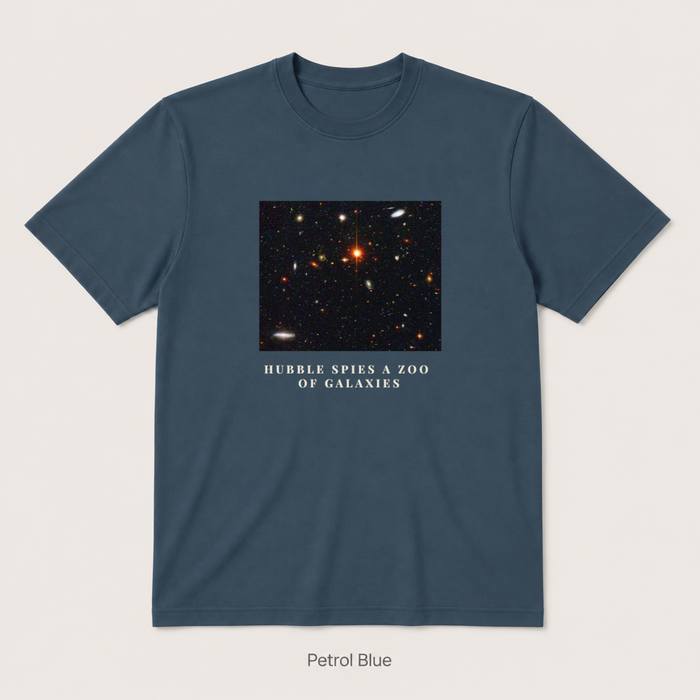 Hubble Deep Field — Petrol Blue