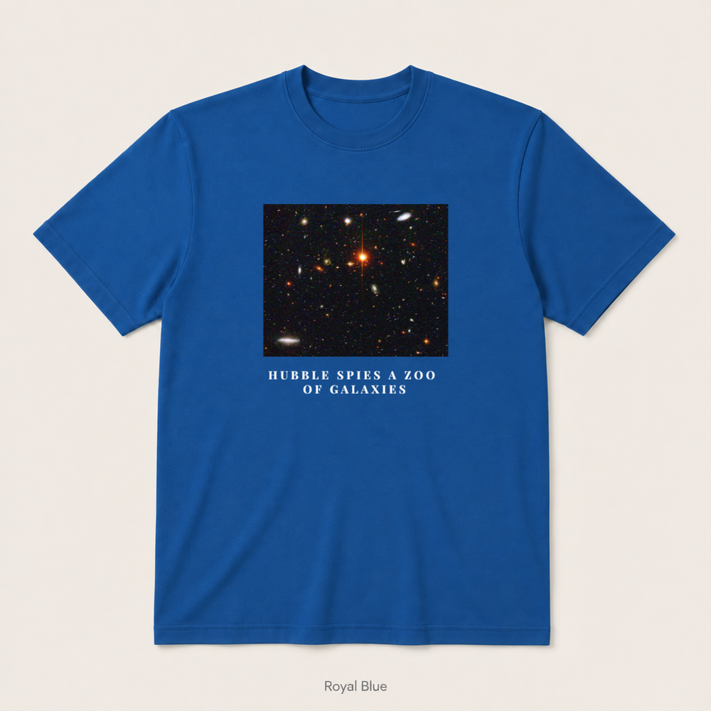 Hubble Deep Field — Royal Blue