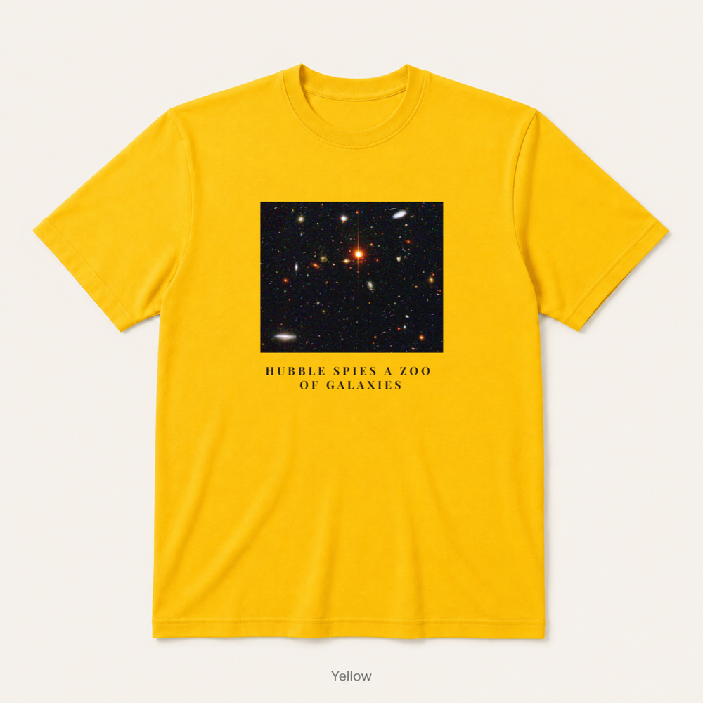 Hubble Deep Field — Yellow