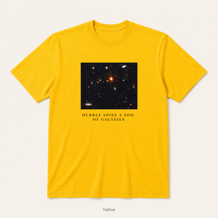 Hubble Deep Field — Yellow