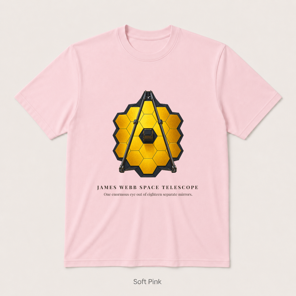 James Webb Space Telescope — Soft Pink