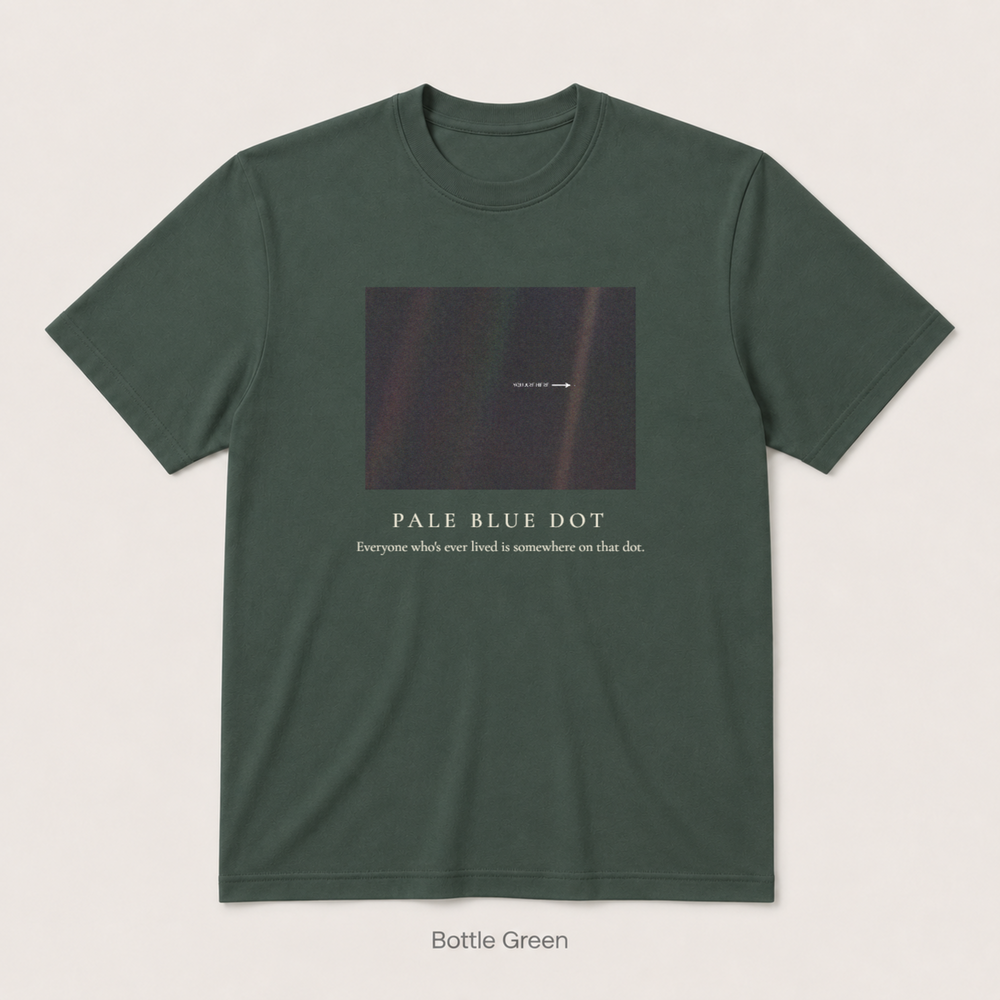 Pale Blue Dot — Bottle Green