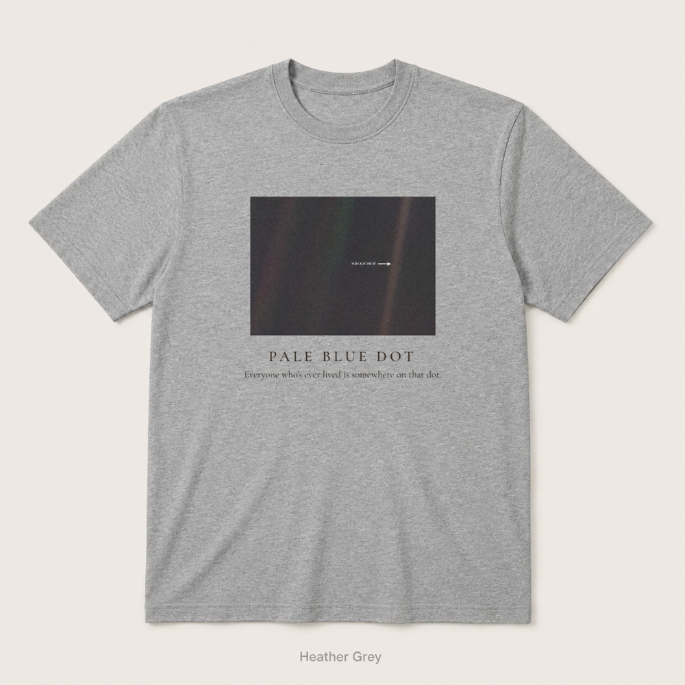 Pale Blue Dot — Heather Grey