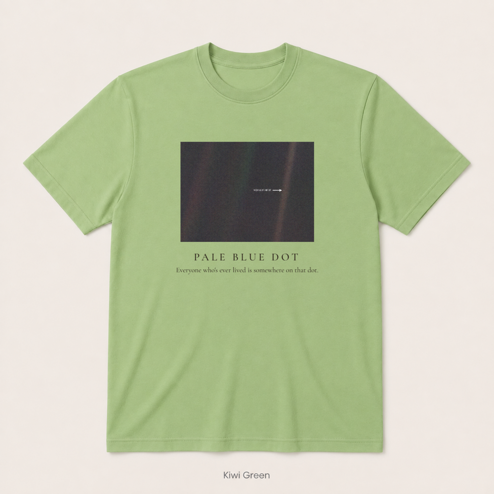 Pale Blue Dot — Kiwi Green