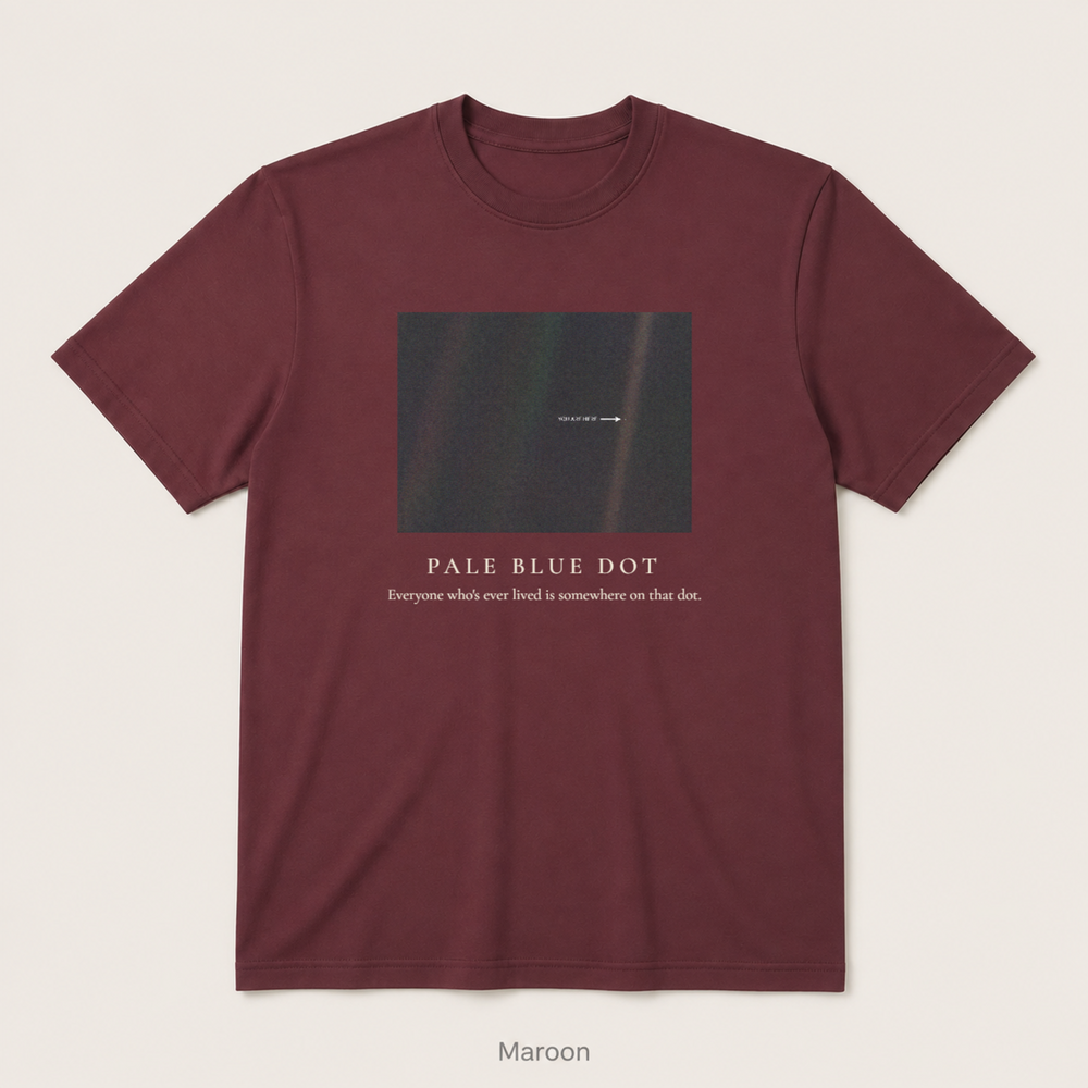 Pale Blue Dot — Maroon