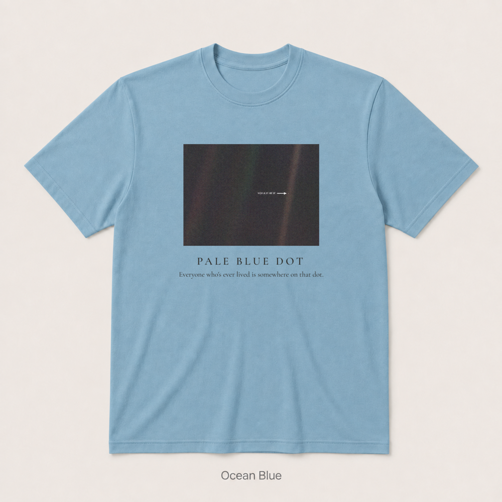 Pale Blue Dot — Ocean Blue