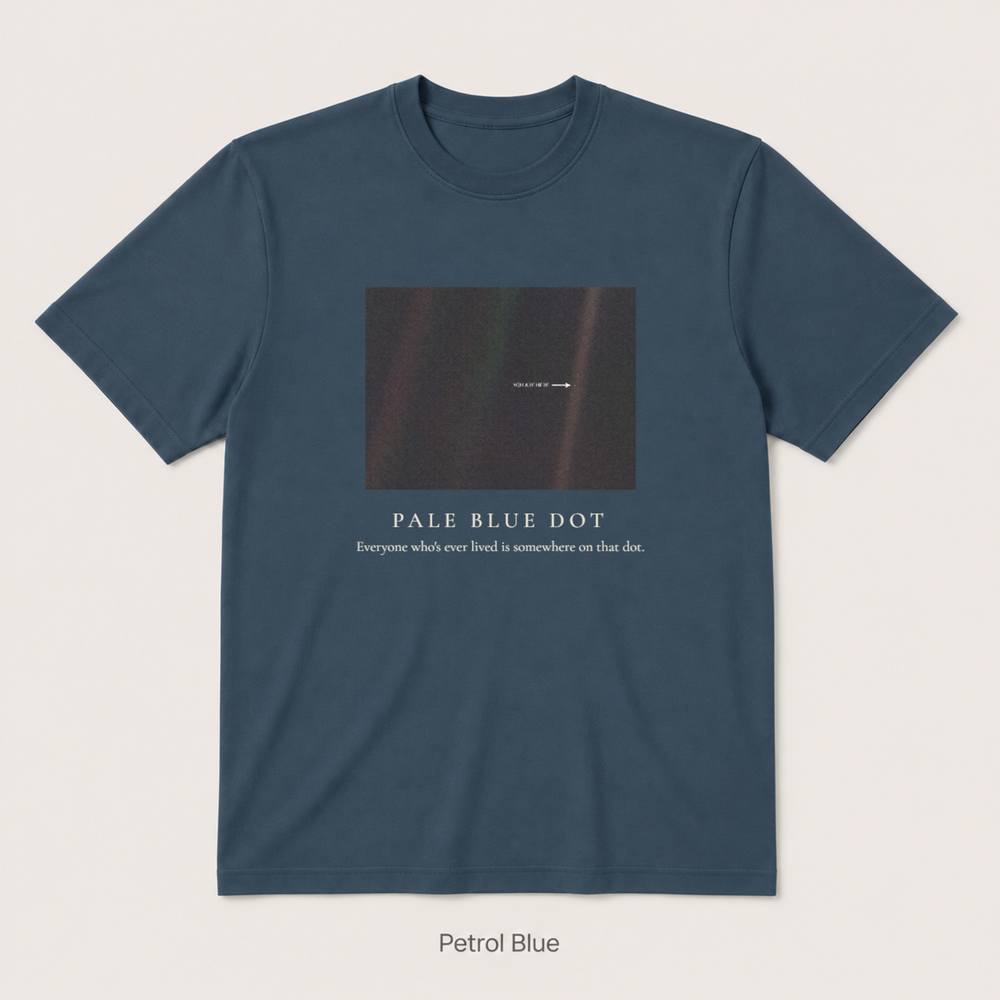 Pale Blue Dot — Petrol Blue