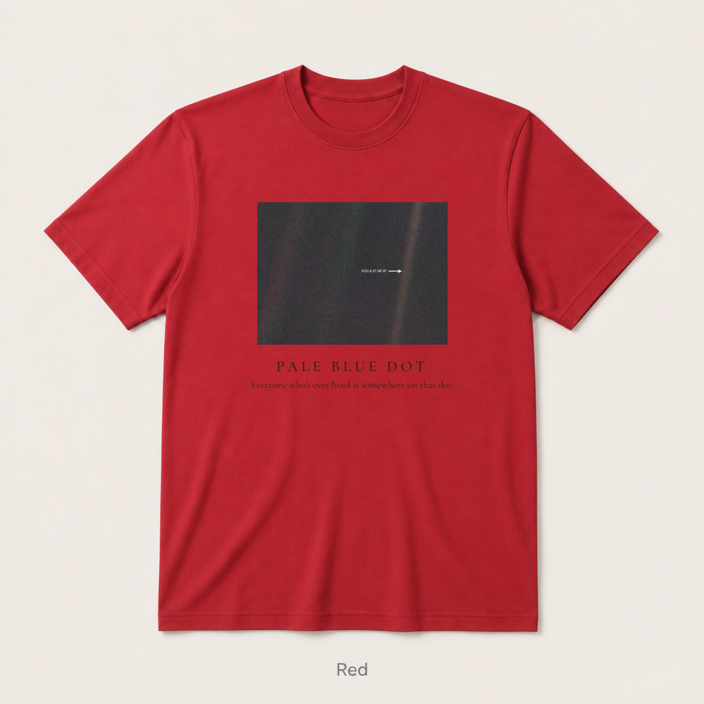 Pale Blue Dot — Red