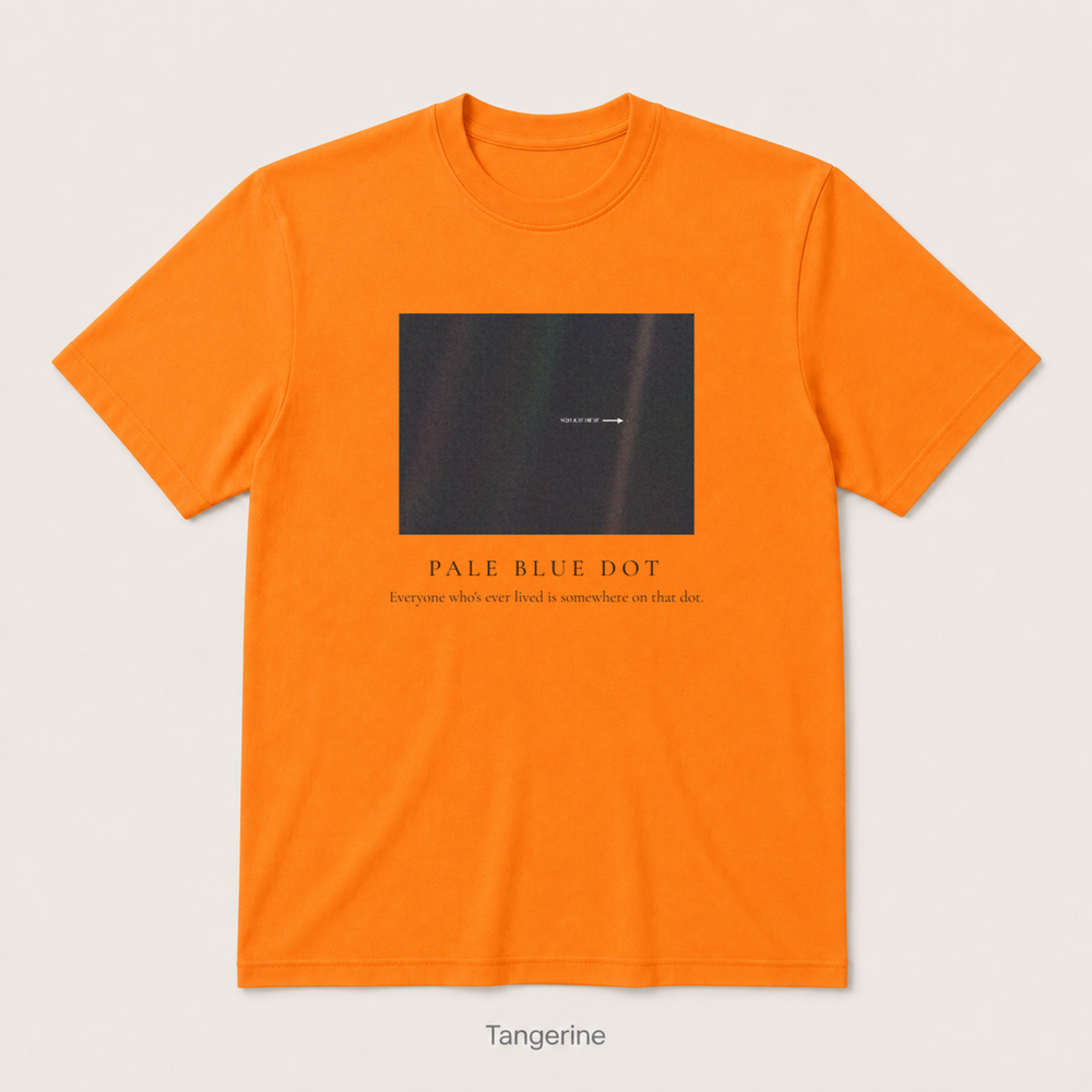 Pale Blue Dot — Tangerine