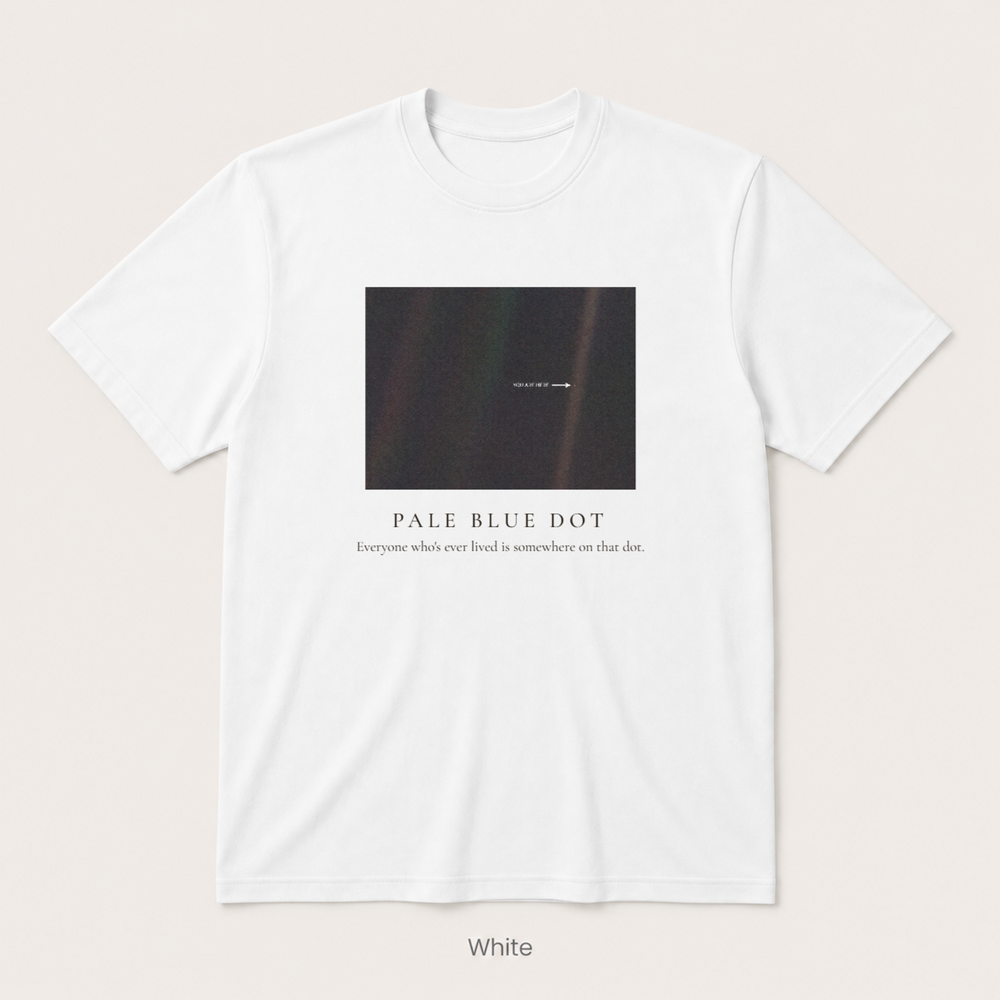 Pale Blue Dot — White