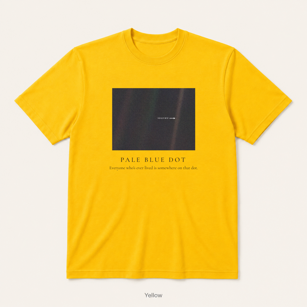 Pale Blue Dot — Yellow