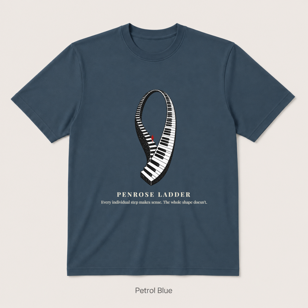 Penrose Ladder — Petrol Blue