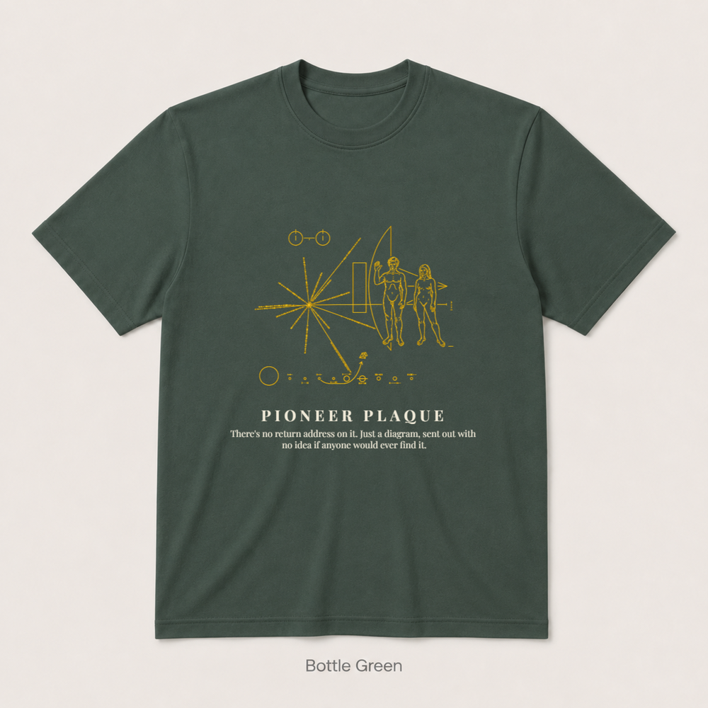 Pioneer Plaque — Bottle Green