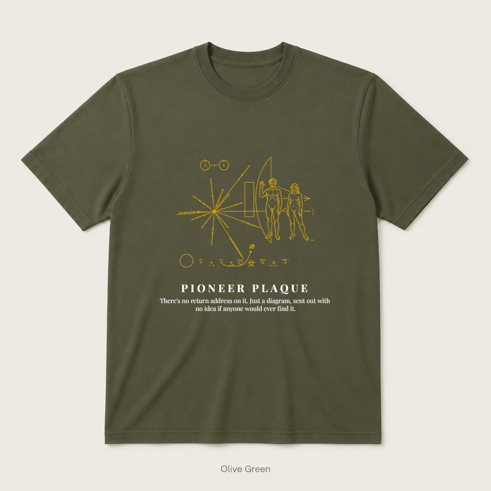 Pioneer Plaque — Olive Green